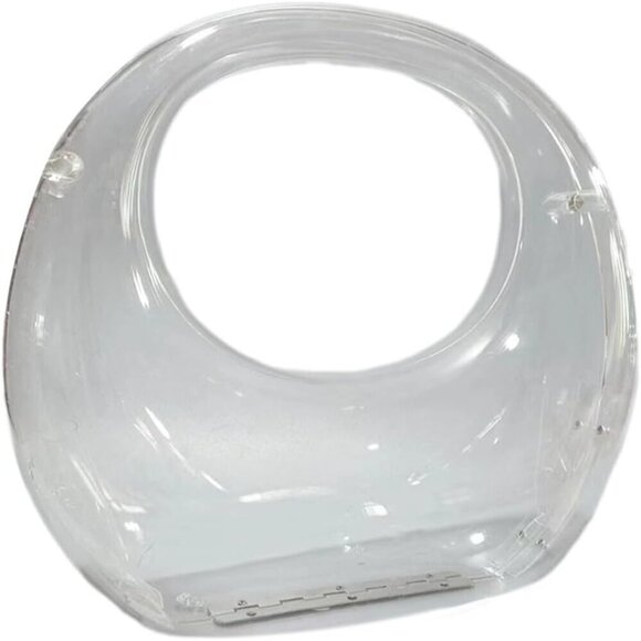 Handbags - Women's B-clear Evening Clutch Purse Top-handle Moon Hobo Handbag For Wedding